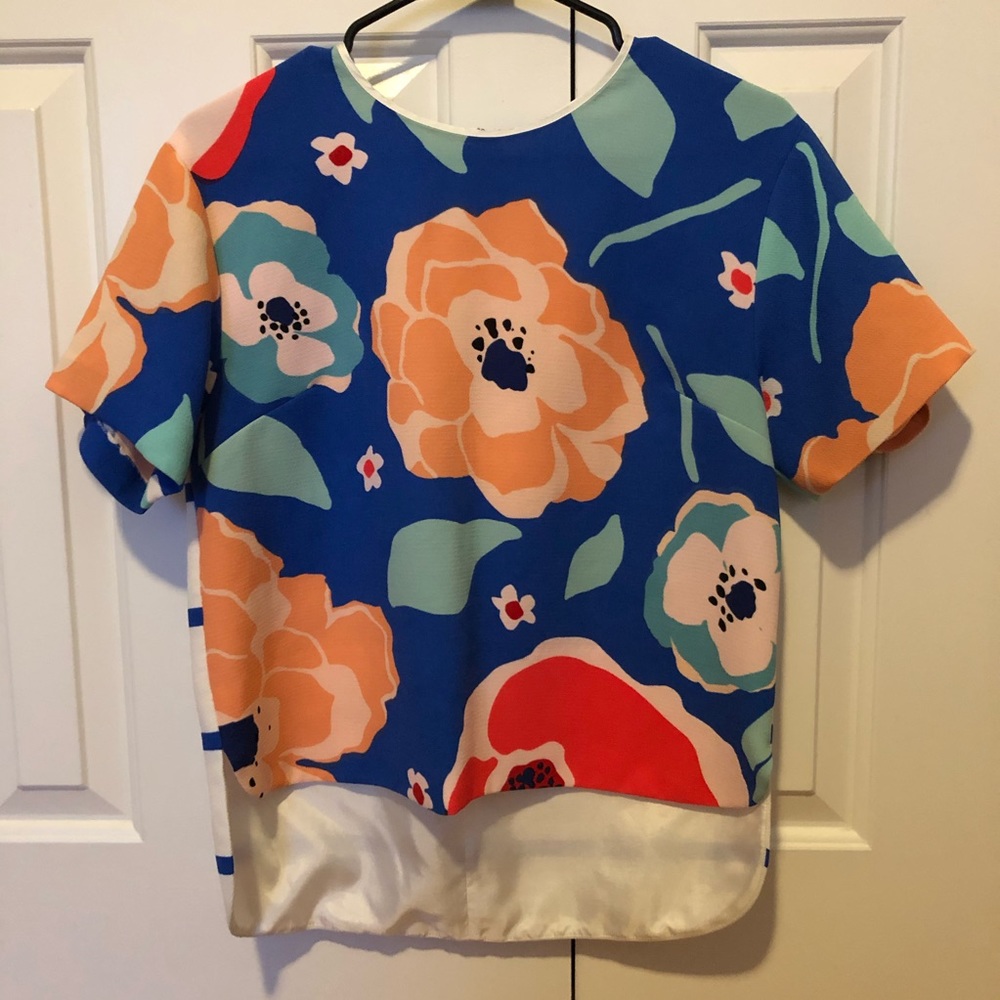 Kate Spade Live Colorfully top, size 6